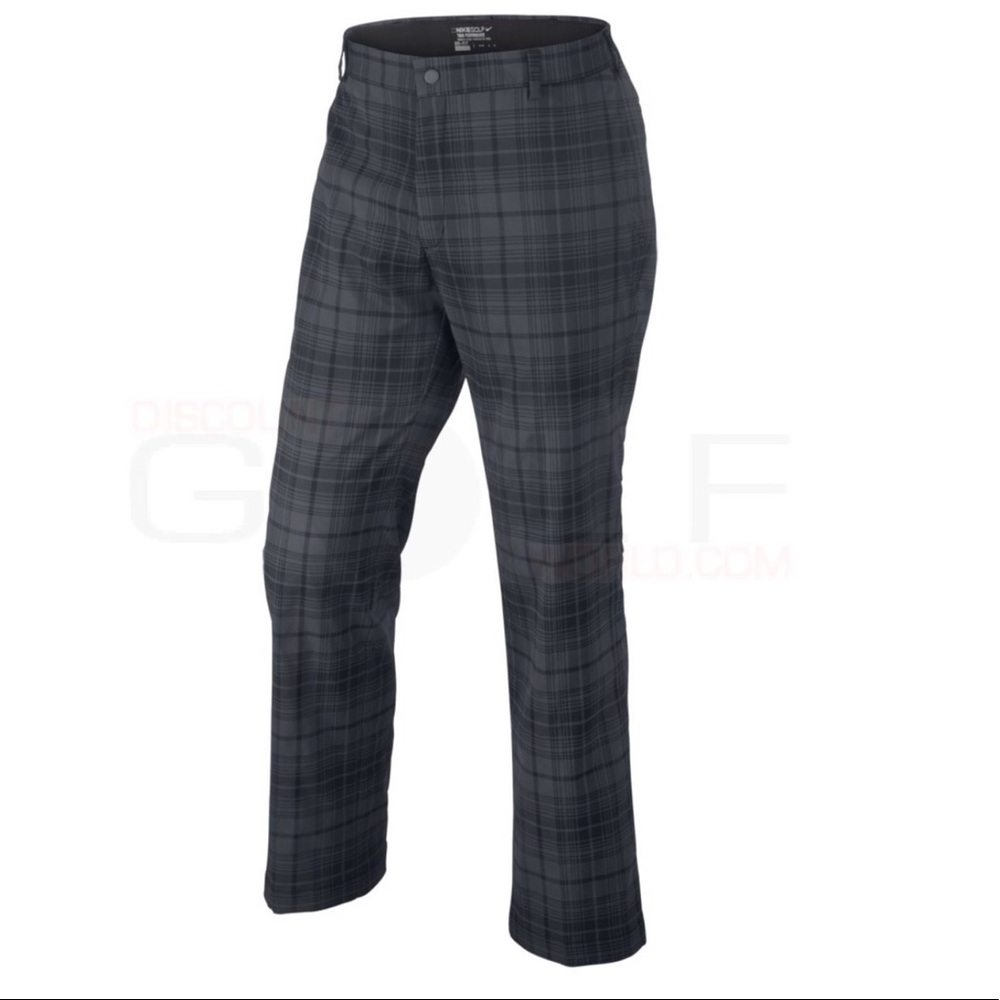 NWT Nike Golf Plaid Pants